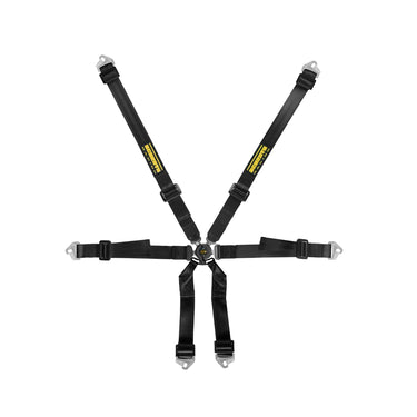 Schroth Clubman 2x2 6 Point Racing Harness black